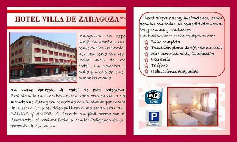 Hotel Villa De Zaragoza Casetas Luaran gambar