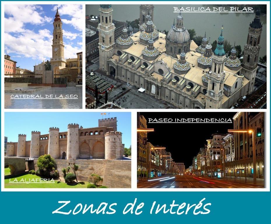 Hotel Villa De Zaragoza Casetas Luaran gambar